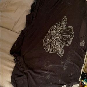 🦅🦅Faded black American Eagle Outfitters top🦅🦅